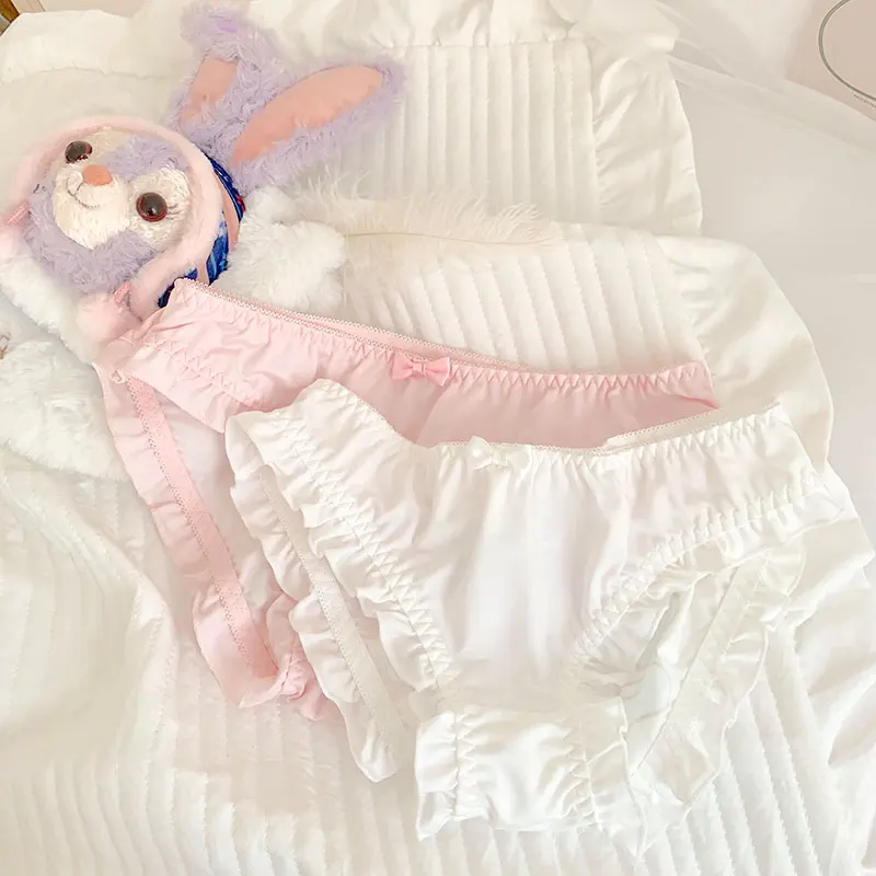 Новинка 2021 женские трусики Kawaii Симпатичные в стиле &quotЛолита&quot треугольные