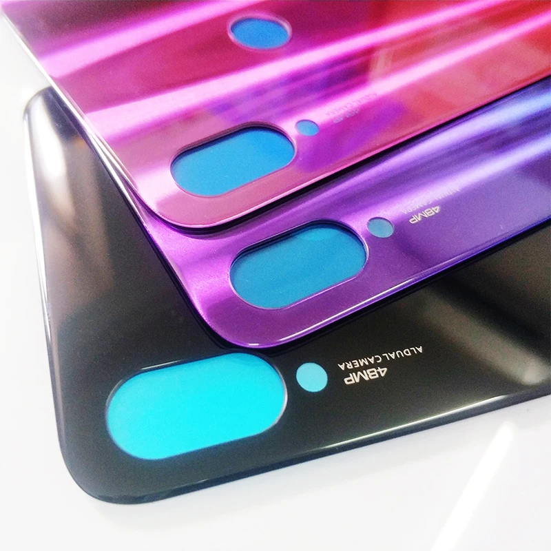 Xiaomi Redmi note 7 задняя крышка батареи 3D стеклянная панель Задняя Дверь Корпус чехол Замена для Redmi note7 чехол для телефона