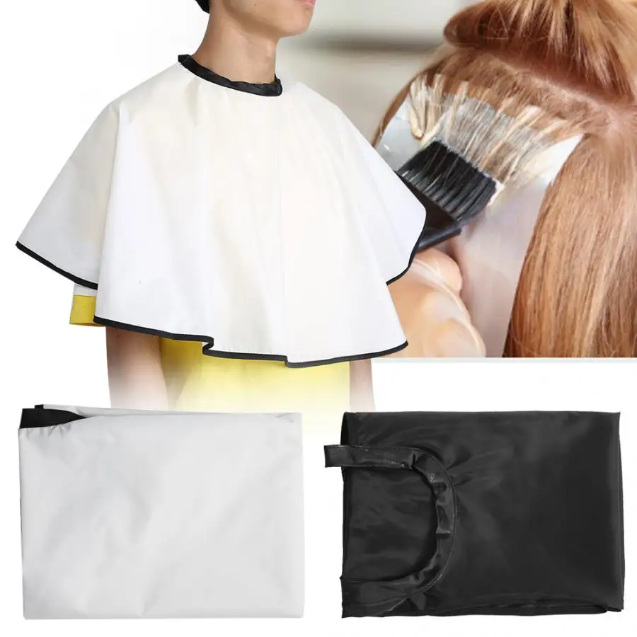 Barber Hair Salon Haircut Shawl Cape Hair Dyeing Hairdressing Makeup Shawl Cloth Tool Hairdressing Tools n silicone hair cutting collar stylist cutting cape waterproof hair dyeing shawl neck wrap cover barber hairdressing accessories