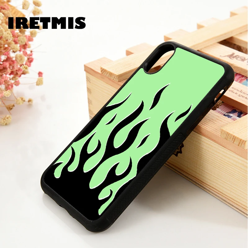 Iretmis 5 5S SE 6 6S Мягкий силиконовый чехол из ТПУ для телефона iPhone 7 8 plus X Xs 11 Pro Max XR с