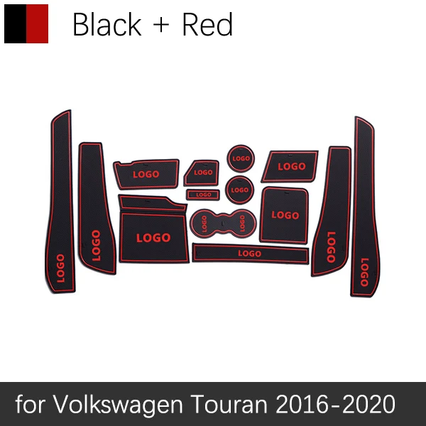 Грязный коврик для VW Touran Volkswagen Touran MK2 аксессуары для двери паз слот для ворот противоскользящая подставка
