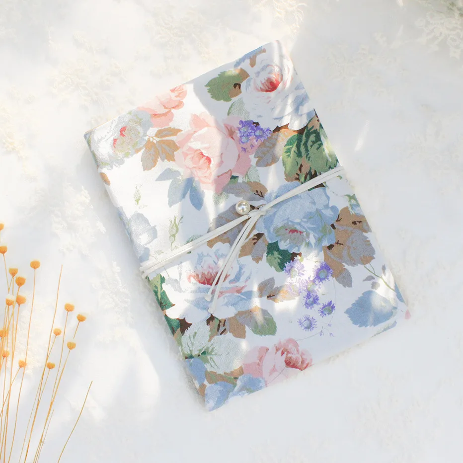 [Qian li] Handmade bu shu tao Laptop Fabric Cover PDA Pens Set for A5A6 Book Wrapping Cover Currently Available