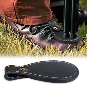 

Outdoor Hunting Toe Protector Protective Pad Shooting Barrel Rest Leather Mat Hunting Supplies