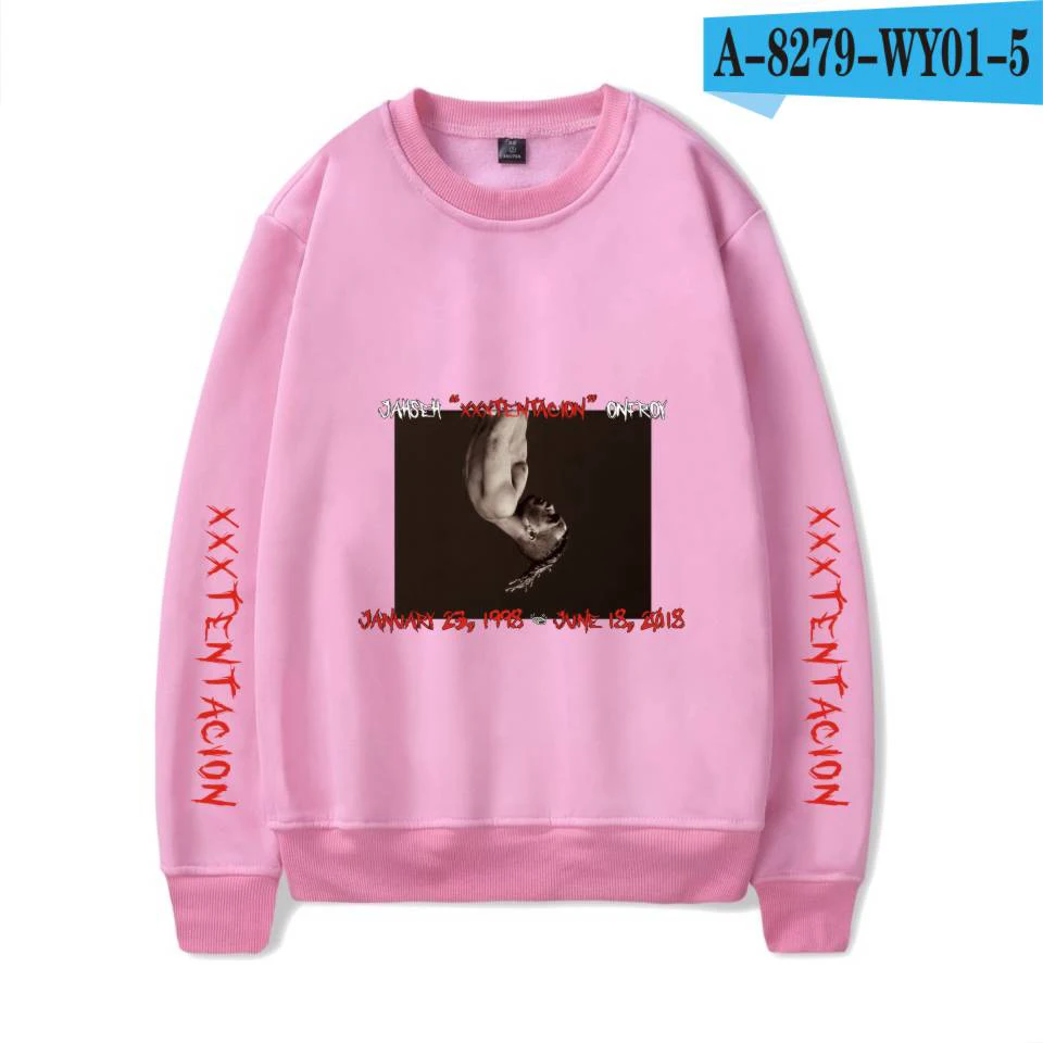 A8279-WY01 Лидер продаж, толстовки с капюшоном Revenge Kill XXXTentacion для мужчин и женщин, толстовка в стиле хип-хоп XXXTentacion Forever Traksuit, флисовый пуловер с капюшоном - Цвет: A8279-WY01