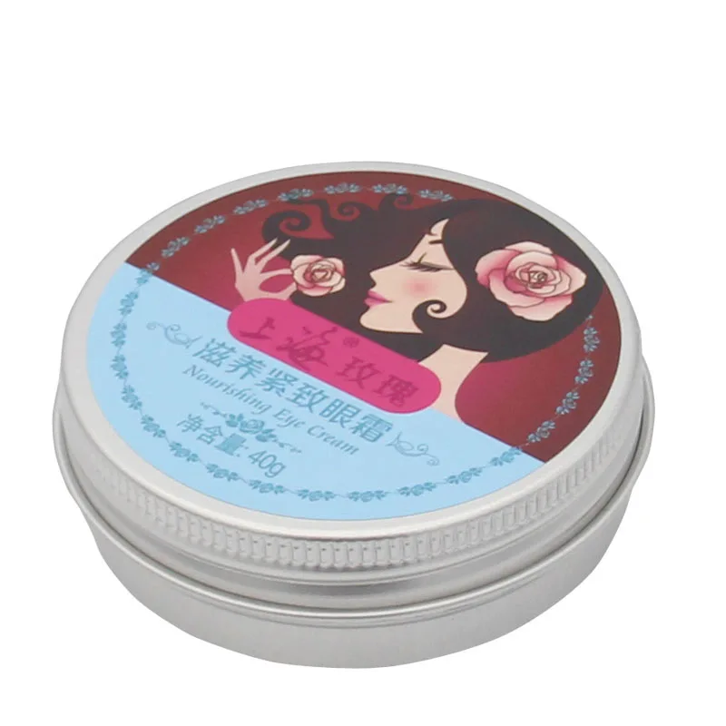 Eye Cream Anti Wrinkle Eye Cream Chinese SHANGHAI Rose Firming Eye Primer Cream Nourishing Tightening Eye Care Anti Cerne Anti Dark Circles Ageless Patches