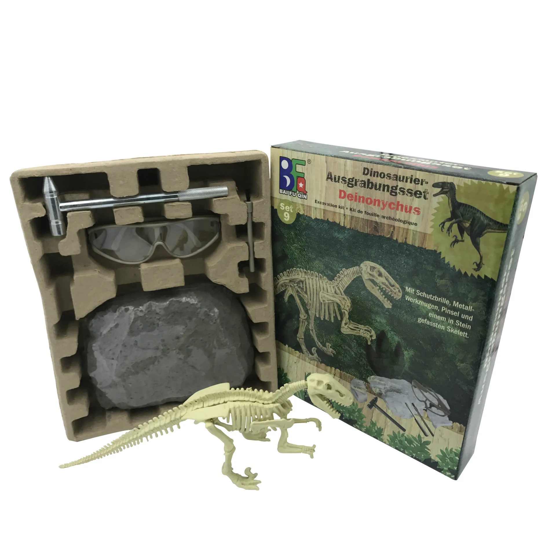Обучающая обучающая BFQ-DS804HH-Swift с яростным драконом Archeology Mining Toys интеллектуальная развивающая игрушка