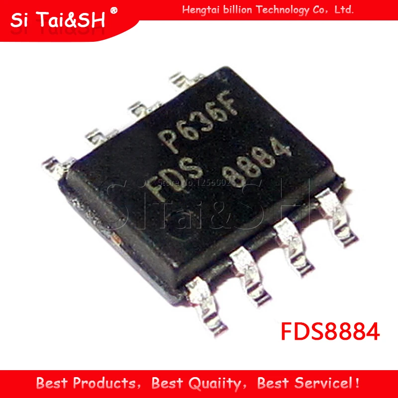 10pcs FDS8884 8884 MOSFET SOP 8 new original| | - AliExpress