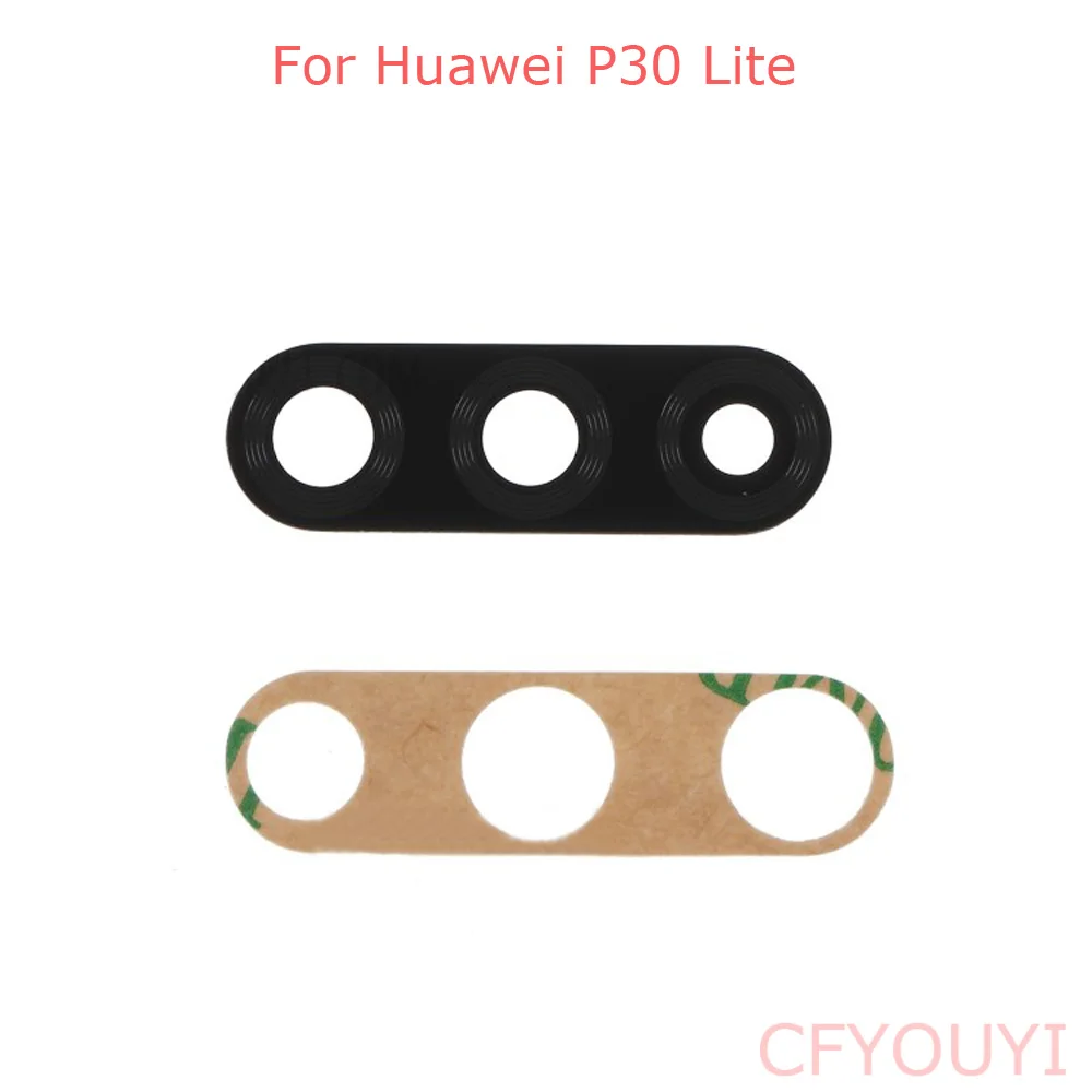 

1~10pcs Glass Back Rear Camera Lens For Huawei P30 Lite Glass with Adhesive