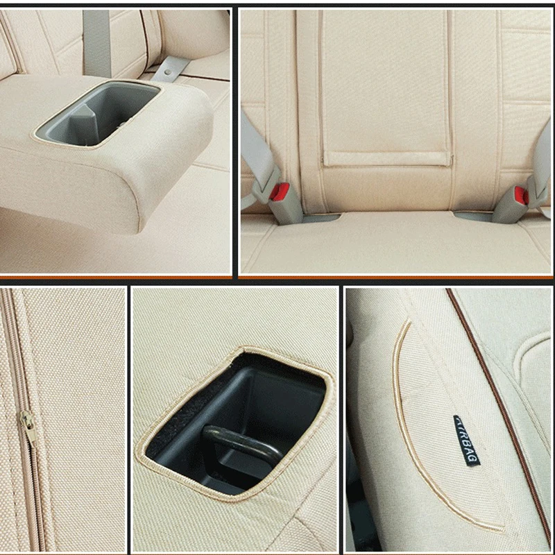 Чехлы для сидений CARTAILOR автомобильные аксессуары подходят Infiniti M35 M37 M56 льняная