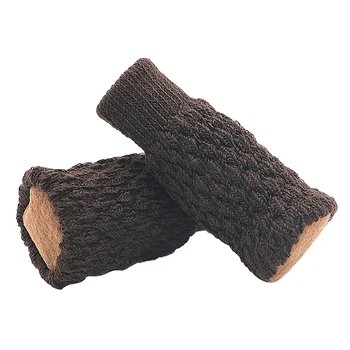 

24pcs Chair Leg Socks Furniture Cover Feet Sleeve Washable High Elastic Knitted Non Slip Anti Scratch Solid Floor Protectors