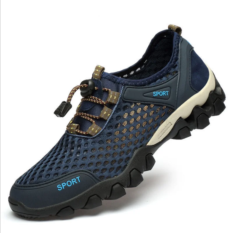 Breathable Water Shoes For Men Climbing Hiking Upstream Shoes Men Outdoor Beach Swimming Barefoot Sneakers B1467