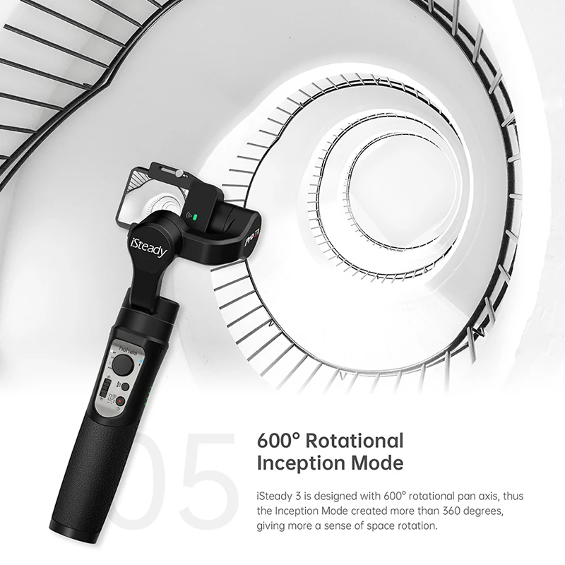 Hohem iSteady Pro 3 осевой ручной брызгозащищенный карданный стабилизатор для DJI Osmo Action