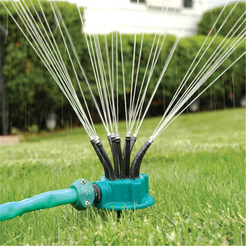

Automatic 360 Degree Rotating Lawn Sprinkler Nozzle, Watering Sprinkler Irrigation System for Garden Lawn Park Yard
