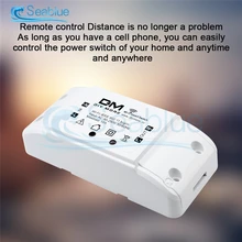 Itead Sonoff – Module de contrôleur de lumière à distance Basic R2, appareil intelligent, domotique sans fil, wifi, fonctionne avec Alexa et Google Home, eWeLink