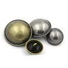 6-20pcs/lot 15-28mm Vintage silver bronze thin-edged bald mushroom metal button fashion button suit coat button C121 1