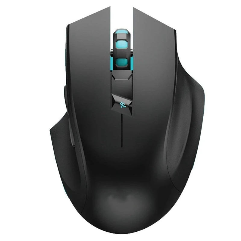 

Ergonomic Right Hand Design Noiseless Button Precise Positing Optical Wireless Gaming Mouse