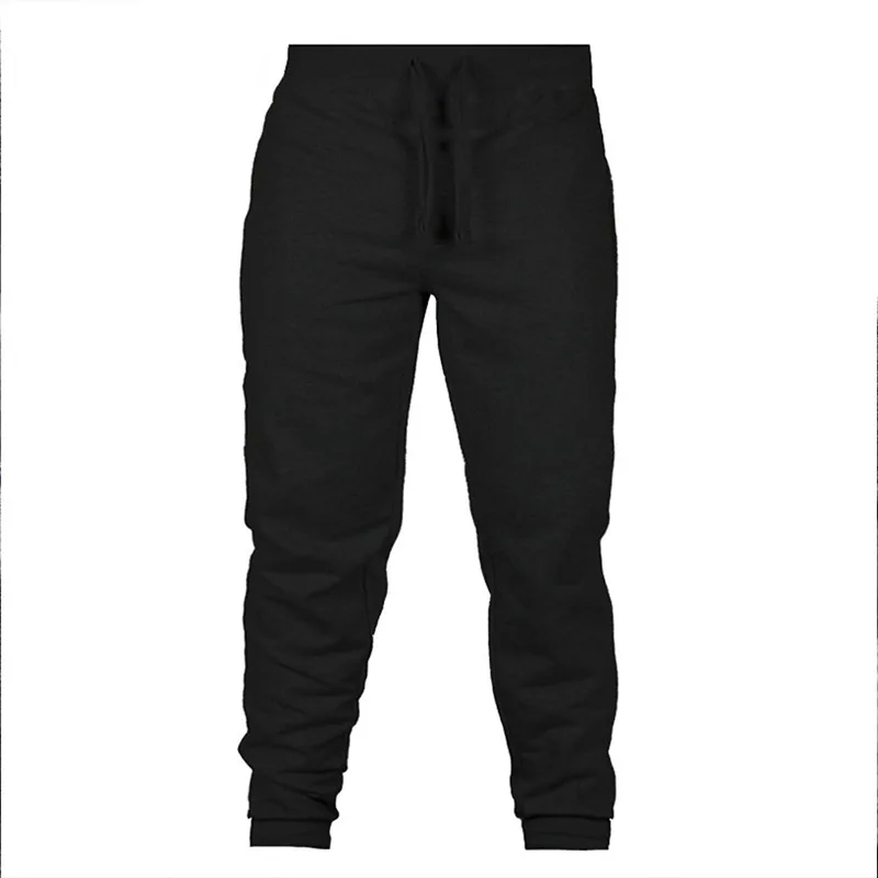 

Simple Stylish Men Autumn Trousers Casual Sport Gym Slim Fit Running Joggers Gym Sweat Long Pants Male Casual Pencil Pants M-3XL