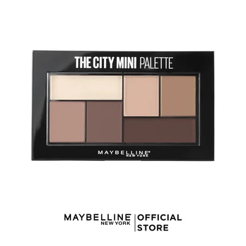 

Maybelline New York Cosmetic Palette eye shadow makeup The City Mini, 6 c