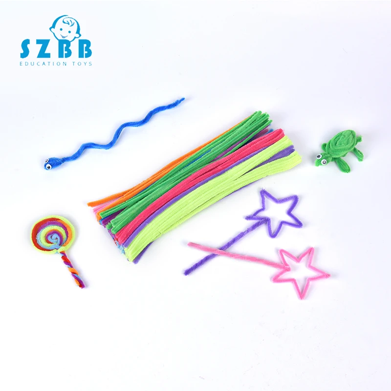 SAIZHI 100 шт цветные топы корень волос витые стержни детский сад творческий ручной работы сделай сам развивающие игрушки SZ3636