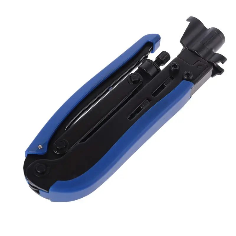 

Complete Adjustable Universal Compression Tool for Coax RG6 RG59 RG11 Cable F-Connector Connectors Cable Crimper Steel Tool