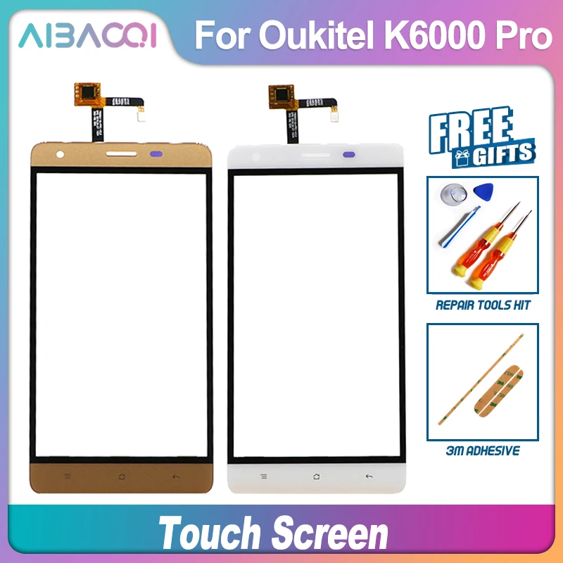 

For 5.5 inch Oukitel K6000Pro Digitizer Touch Screen 100% Guarantee Original Glass Panel Touch Screen Digitizer For K6000 Pro