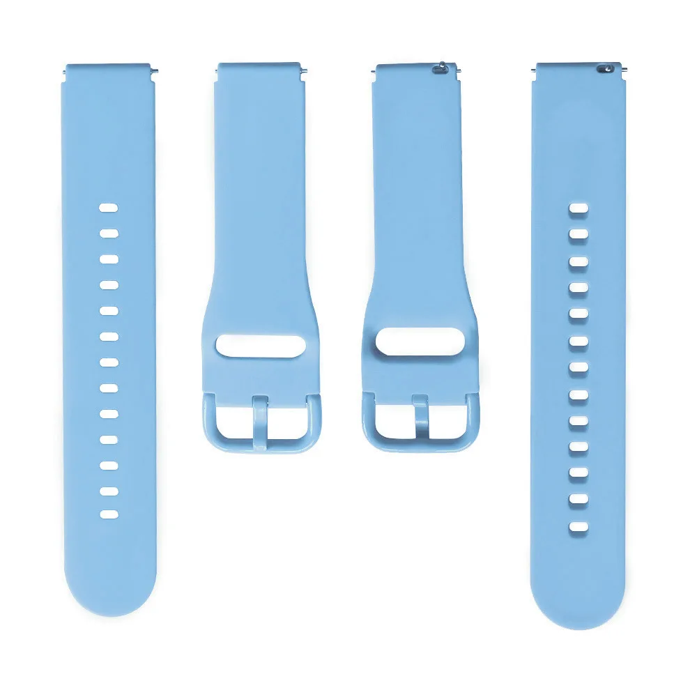18mm 20mm 22mm Silicone Strap For Garmin Vivoactive 3 4 4s Watch Band Venu 2 2s SQ Wristband Venu 2 Plus Forerunner 245 Bracelet