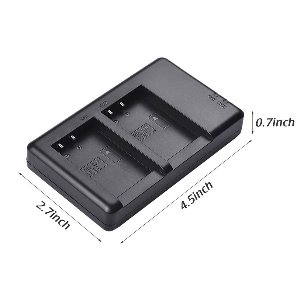 FB Dual USB LP-E17 Камера Батарея Зарядное устройство для Canon 750D 760D Rebel T6i T6s EOS M3 M5 M6 800D 77D батарея камеры DSLR Зарядное устройство