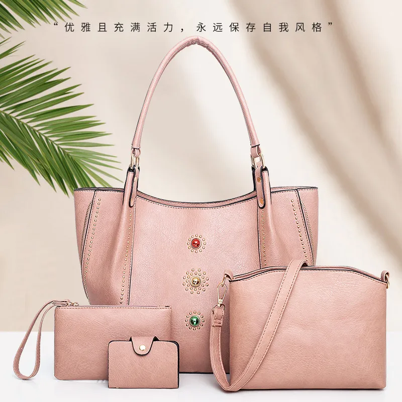 

2018 New Style Fashion Solid Color WOMEN'S Bag Picture Assortments Personalization Pack Product