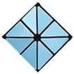sky blue WSYUTUO, сумка-мессенджер, женская сумка в сложенном виде, Женская Геометрическая клетчатая сумка, модная повседневная сумка-тоут, женская сумка на плечо - Цвет: sky blue