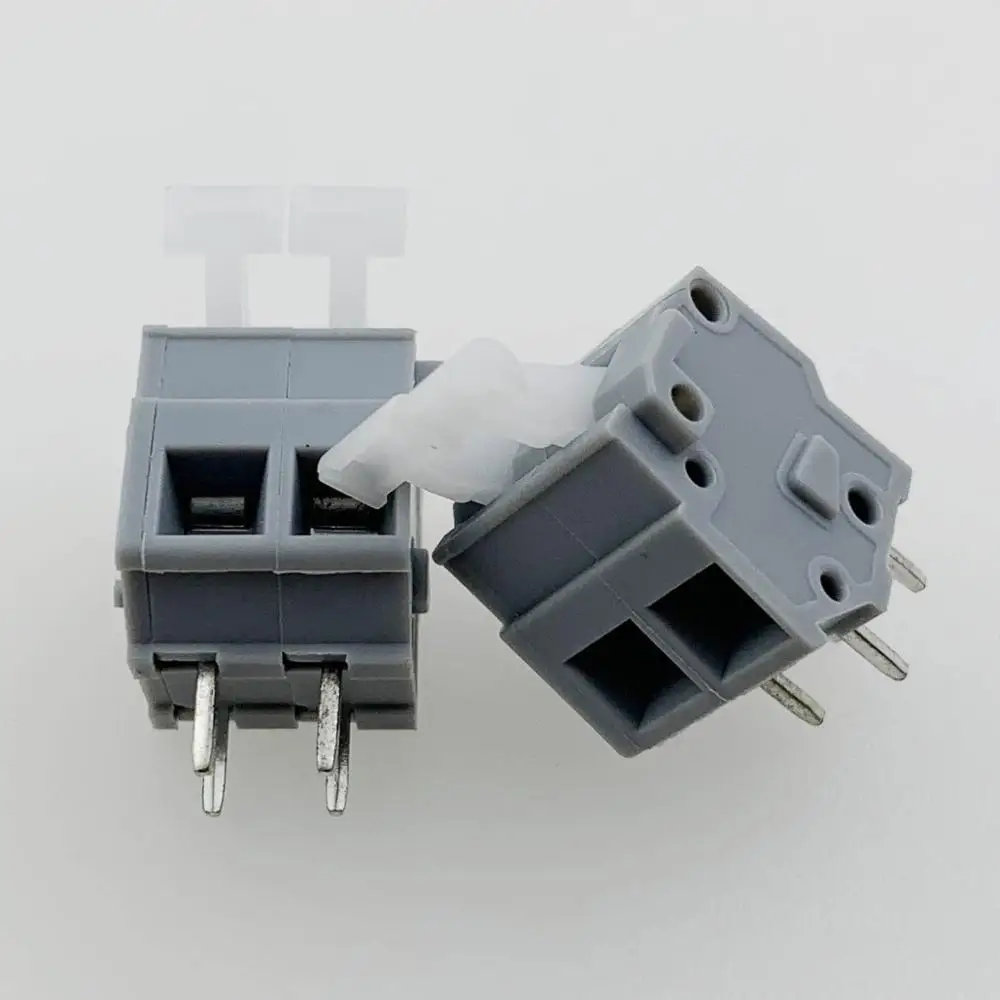 KF242R 5,0 2P~ 12P PCB Пружинные клеммные блоки DG242R 5,0 мм 2PIN~ 12PIN Феникс контакт DEGSON KEFA YANNIU