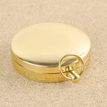 Полностью металлический G50 флип Открытый Компас/компас с ночным светильник жизнь водонепроницаемый