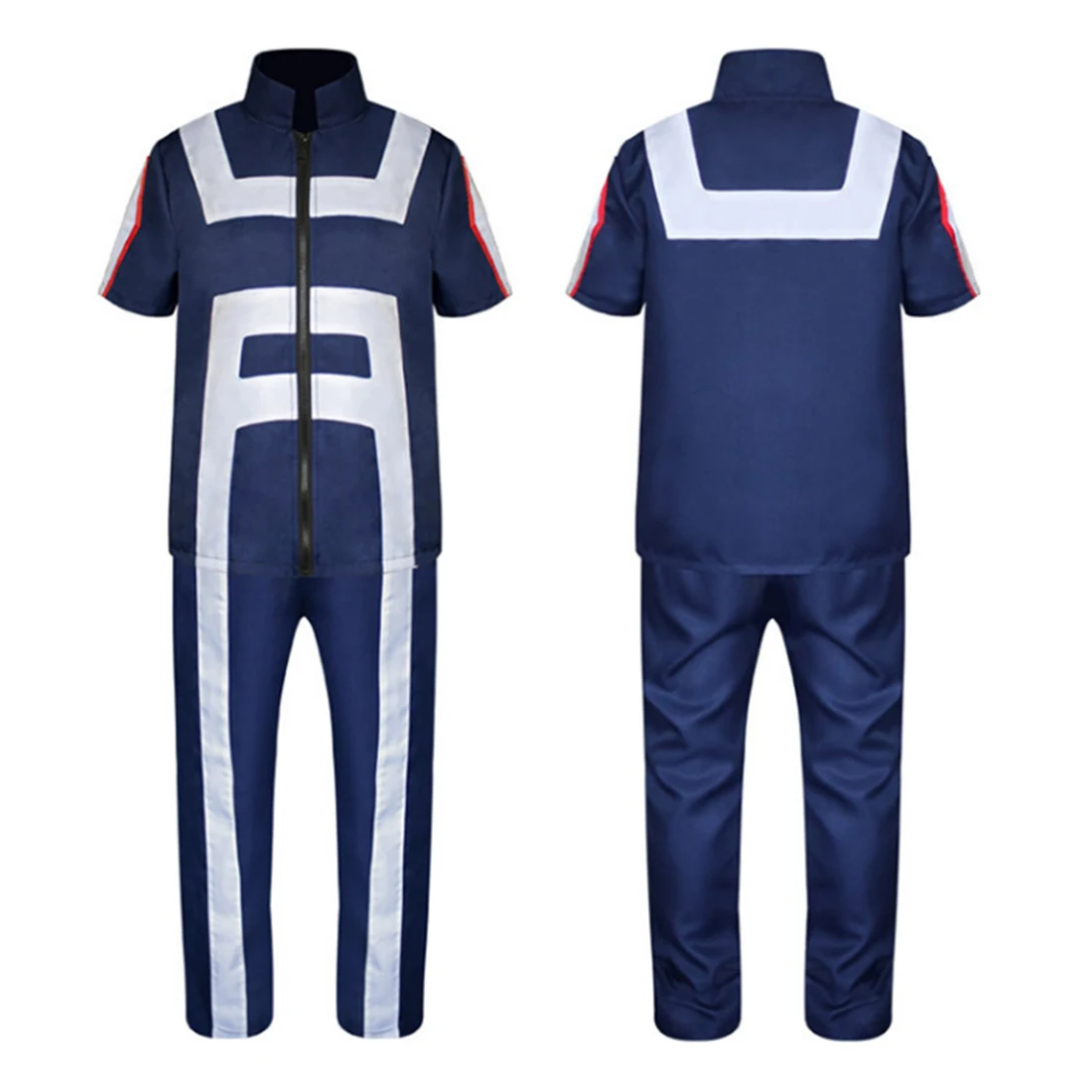 

Animation Derivatives FOR My Hero Academia Midoriya Izuku Todoroki Shouto Cosplay Sportswear Uniform Costume - Navy Blue XXL