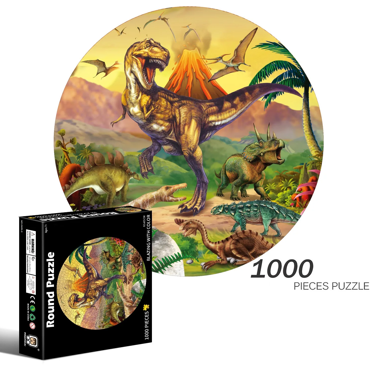 Пазлы 1000 шт. игрушки для взрослых сборка ландшафта Набор детских пазлов