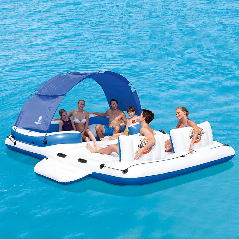 

Bestway43105 Super Large Floating Island Thick College Style Floating Row Water Rafting Floating Bed Sea Travel Equipment