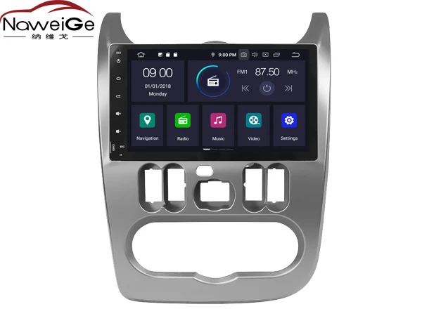 

NaweiGe 10.1Inch Android Octa core 9.0 PX5 4+32GB Car dvd for Renault Duster 2012 Autoradio GPS Navigation Car Multimedia Player