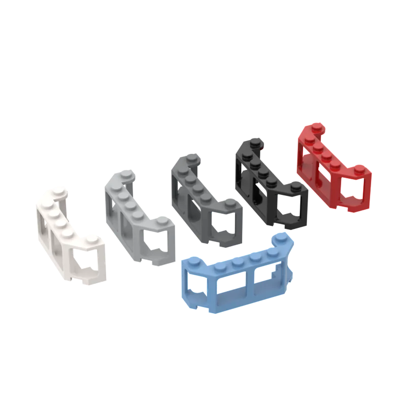 BuildMOC 17454 2X6X2 № 2 поезд/корабль стекло для строительных блоков детали сделай сам