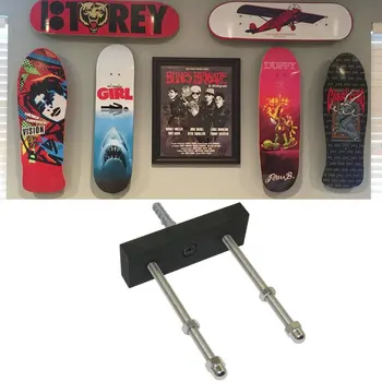 

Hanger Skateboard Wall Mount Deck Display Luxury Floating Skate Deck Holder Rack,Pack of 1/2/5/10,NO Skateboard