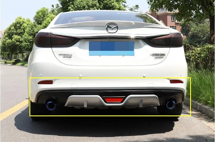Задний спойлер для Mazda 6 Atenza задний бампер подходит 2016 2018 ATENZA диффузор борт