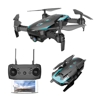

X12 4CH RC Mini Drone With Camera Foldable Drone Altitude Hold with Wifi Camera Live Video One Key Return Headless Mode 3D Flip