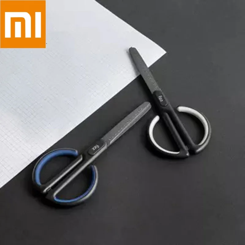 

Xiaomi Mijia Youpin Fizz Teflon Scissors Scale Mark Safe Rounded Cutter Head Fluorine Coating Process Office Stationery Scissors