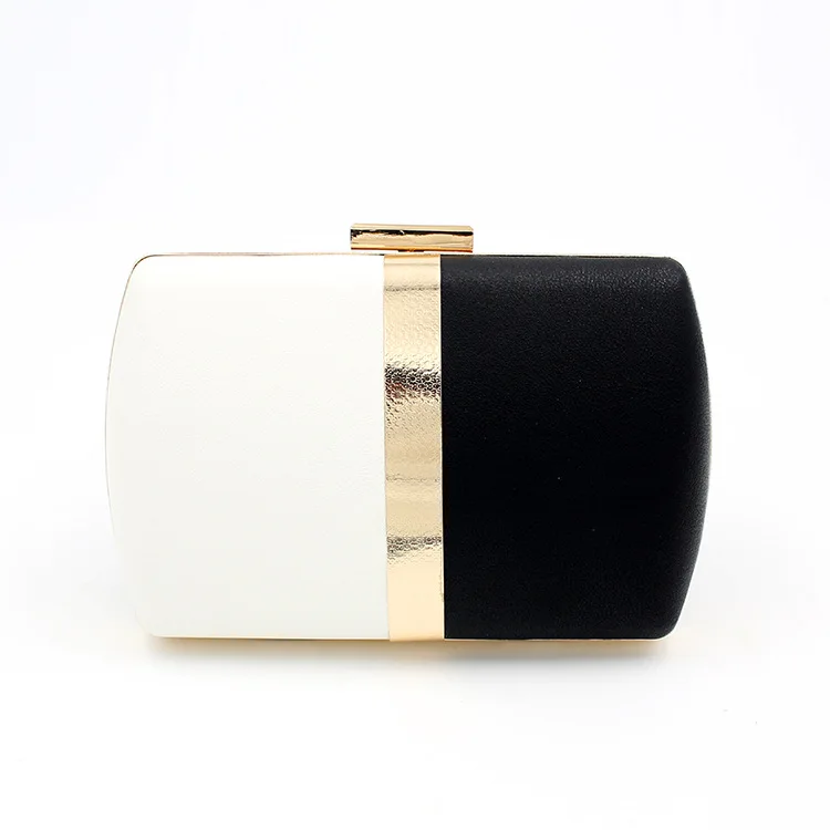 

Classic Trend Clip Evening Bag 2019 Korean-style Chain Crossbody/shoulder Bag Bag Autumn And Winter New Style PU Handbag