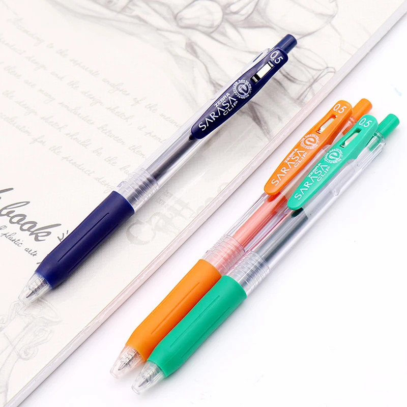 Япония Zebra Sarasa JJ15 сок многоцветная нейтральная ручка гелевая ручка цветной маркер ручка 0,5 мм 20 цветов