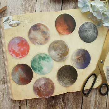 

28pcs MIX Size The Planet In Dreams Style PVC Sticker Scrapbooking DIY Gift Packing Label Decoration Tag