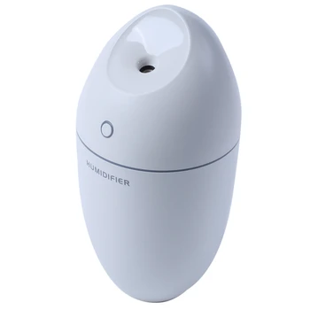 

Portable USB Mini Air Humidifier Diffuser Humidifier 250Ml Large Capacity Quiet Humidifier 7 Color Night Light Home Office Car