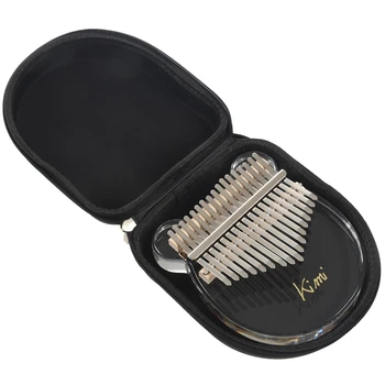 

Crystal Transparent Kalimba Instrument Thumb Piano Kalimba Finger Piano With Tuner Hammer Gig Bag Kimi Calimba Musical Instrumen