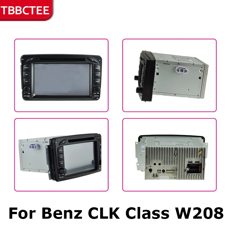 Excellent Android Car GPS Navigation For Mercedes Benz CLK Class W208 1996~2003 Car dvd player BT RDS Mlutimedia player Navi 2Din WiFi 2