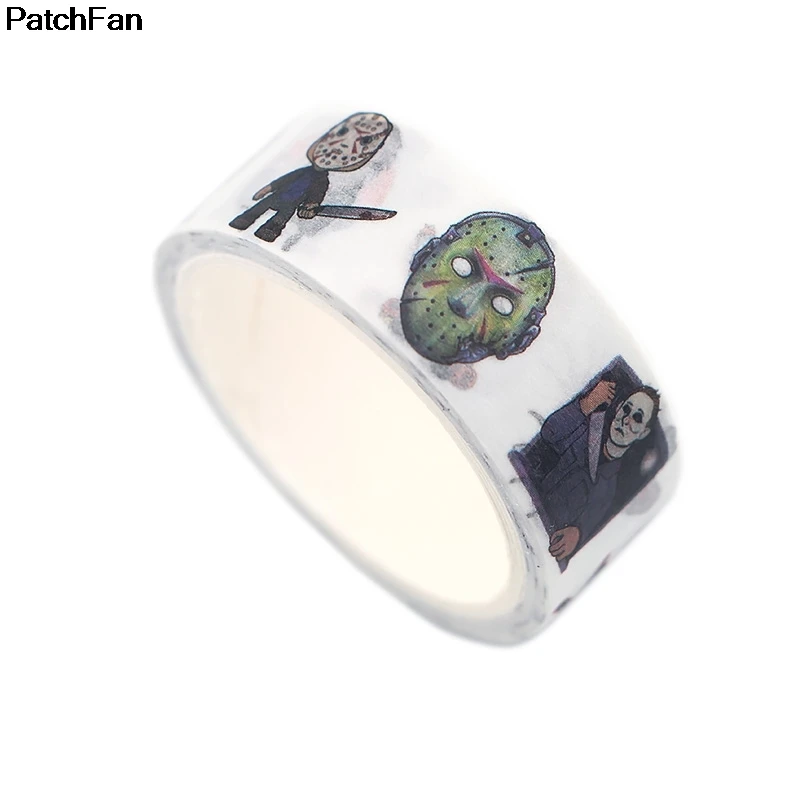 20 шт./лот Patchfan четыре убийца украшения 90s DIY Скрапбукинг дети клей васи маскирующая Лента Печатный узор стикер A2684
