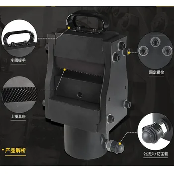 

Hydraulic Master Row Embossing Machine HYB-150B Bus Processing Machine Copper and Aluminum Row Processing Machine