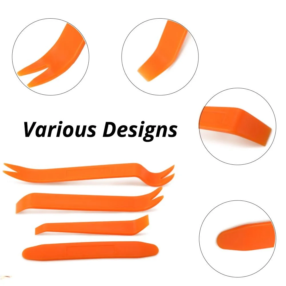 4X Car Sticker Removal Tool Stickers Door Waist Line Grill Trunk Internal Car Roof Light E46 E39 E90 E60 E36 F30 F10 E34 X5 E53