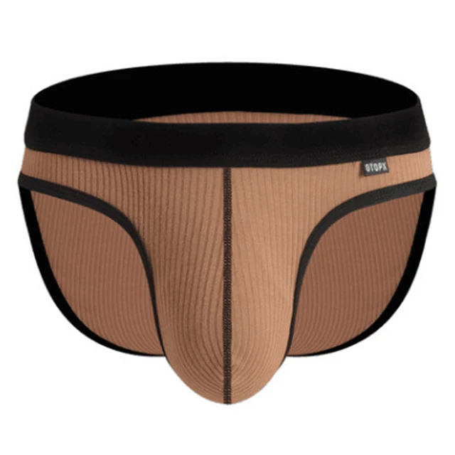 2021 Brand New Sexy Men's Underwear Calzoncillos Hombre Slip Male Modal Panties Male Ropa Interior Hombre Man U Convex Underpant coffee